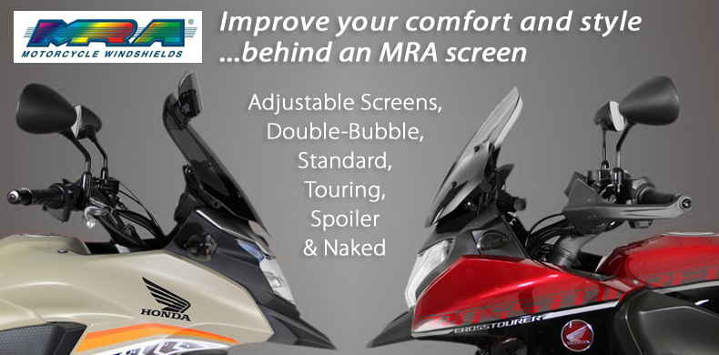 MRA Motorcycle Screens Windshields
